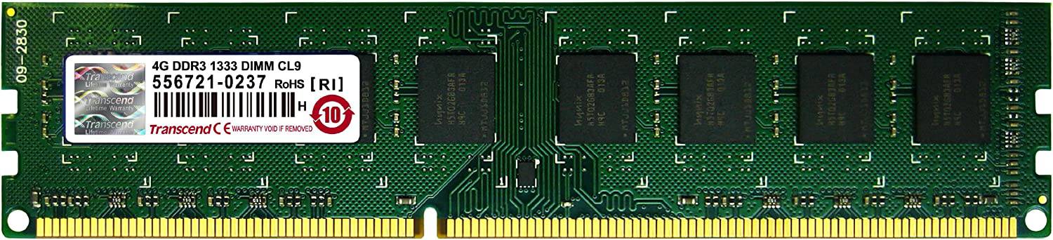 Transcend DDR3-1333 U-DIMM 4G Desktop